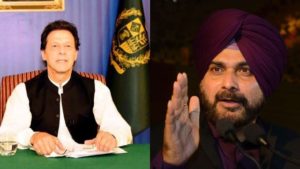 A full flow of bonhomie between Imran Khan and Navjot Sidhu